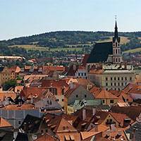 Český Krumlov old town
